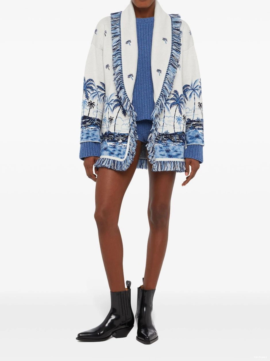 Affordable Hawaiian Women A The virgin-wool Tale Alanui cardigan Of 0324